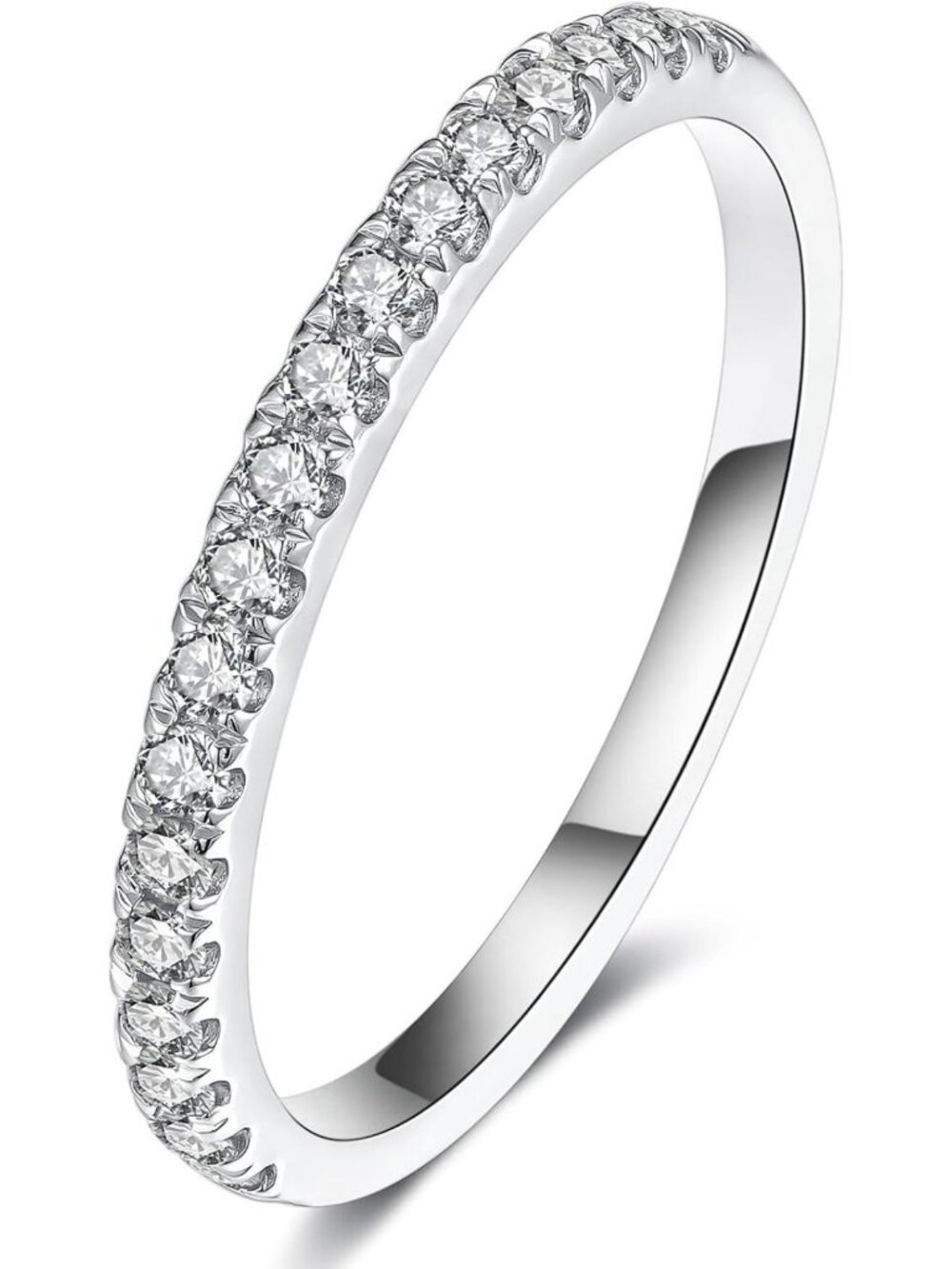 Stunning Lab Grown Diamond Eternity Rings for Women - 0.3 to 1 CT Wedding Bands